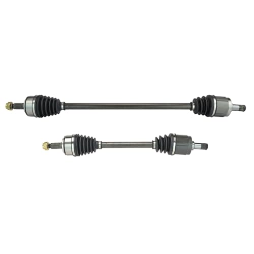 TRQ Front Left and Right CV Axle Assembly Set 2 Piece - style: CSA82477