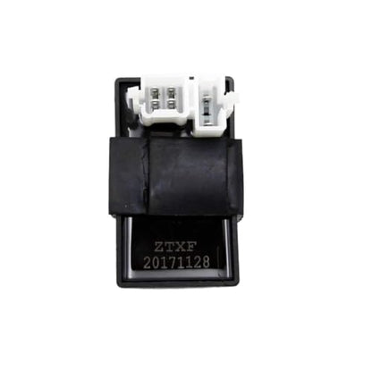 PRO BAT Complete Electrics Wiring Harness Kit D8EA Spark Plug CDI Ignition - color: White Spark Plug & Black Performance Coil