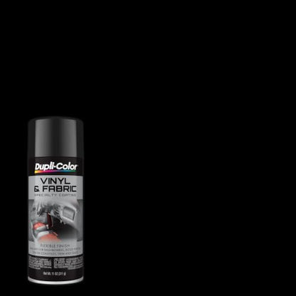 Dupli-Color Vinyl & Fabric Spray, Gloss, Black, 11 oz - color: Black, size: 11 Ounce (Pack of 1)