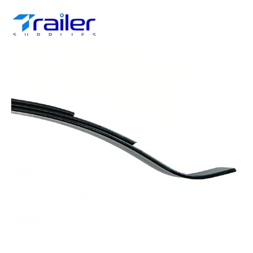Pair of 24.25" 3-Leaf Radius End Trailer Spring 1-3/4" Wide for 1,500 Capacity Rated Trailer Axles (Single Axle - 750 per Spring) WIE-3 (2 springs)