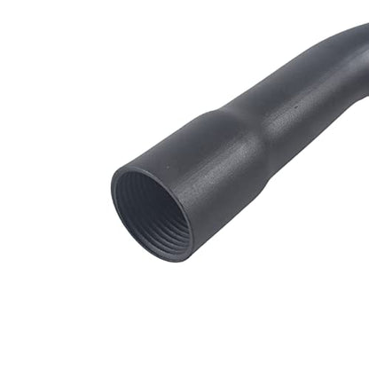 New upgradation Exhaust Muffler Pipe and gasket nut for 49cc 60cc 66cc 80cc - size: Exhaust Muffler Pipe kit Black
