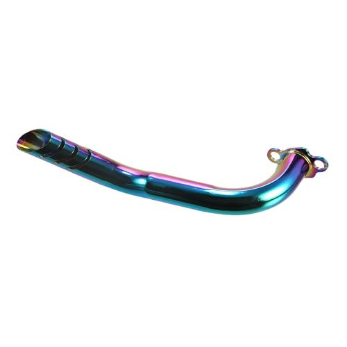 Mini Bike Exhaust Header Kit, Fit Predator 196cc 212cc 224cc GX160 Clone - size: colorful