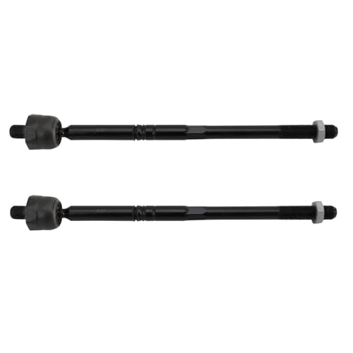 TRQ Front Steering Kit Steering Rack & Pinion Bellow Tie Rod - style: PSA27945