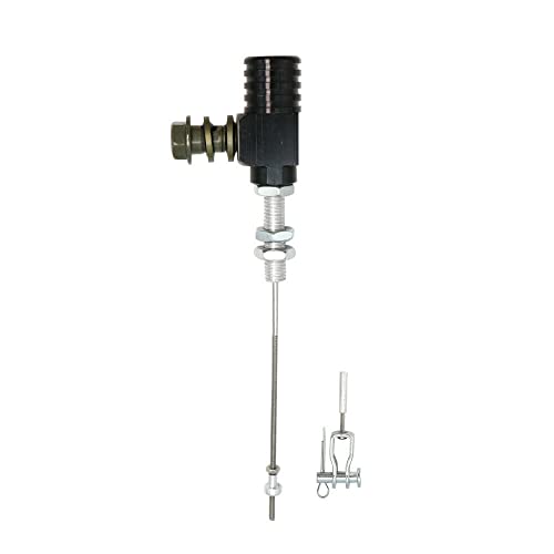 Riloer Refit Hydraulic Clutch Slave Cylinder Pull Rod Accessories, Aluminum Brake Pump Component, Universal for Most Motorcycle ATV, Black - color: Black