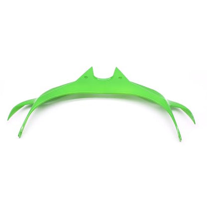 Motorcycle Front Fairing Aerodynamic Wing Cover for Kawasaki Ninja 400 2018 2019 2020 2021 2022 2023 (Green) - color: Green