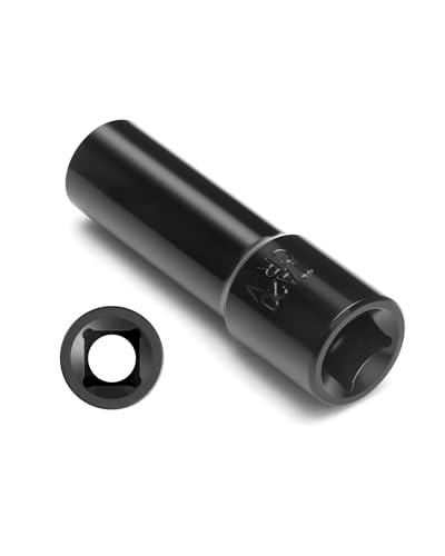 SUCOSO 10 Spline Lug Nut Key Replacement for TA20-1/2 with 1/2" Drive - color: Black, size: TA20-1/2