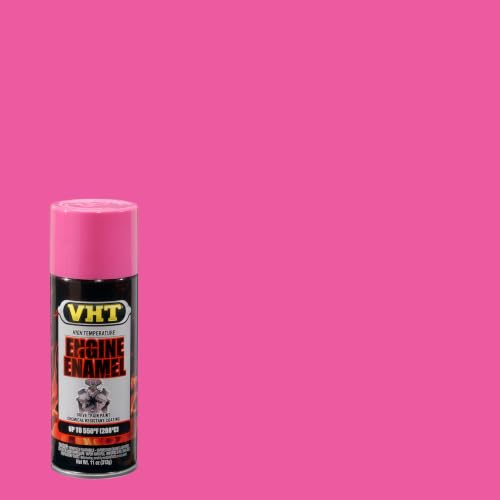 VHT Engine Enamel, Gloss, Hot Pink, 11 oz - color: Hot Pink, size: 11 Ounce (Pack of 1), style: Coating