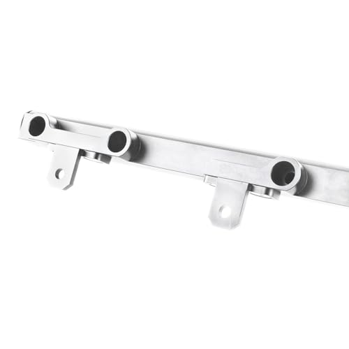 Billet Fuel Rail Replacement for 1997-2001 Jeep Wrangler TJ Cherokee XJ 4.0L1998 1999 2000 01 97 98 Aluminum Billet Fuel Rail