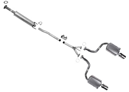 Extension Pipe Resonator Dual Mufflers Exhaust System Replacement Parts For Nissan Maxima 2012-2022