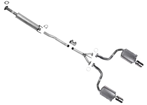 Extension Pipe Resonator Dual Mufflers Exhaust System Replacement Parts For Nissan Maxima 2012-2022