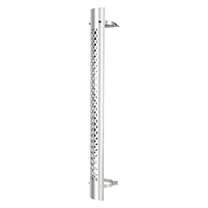 United Pacific 21233 - Exhaust Muffler Shield - 5" 180 Degree Stainless Exhaust Muffler Shield - Round