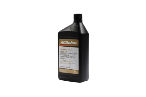 ACDelco GM Original Equipment 10-4016 GL-5 75W-90 Synthetic Axle Lubricant - 1 qt, 32 Ounce