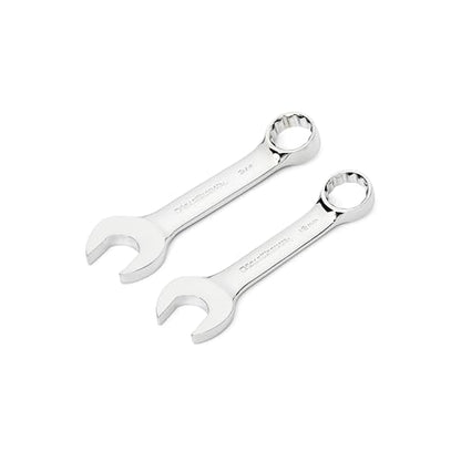 GEARWRENCH 20 Pc. 12 Point Stubby Combination SAE/Metric Wrench Set - 81903 - size: SAE/Metric, style: 20 Piece with Tray