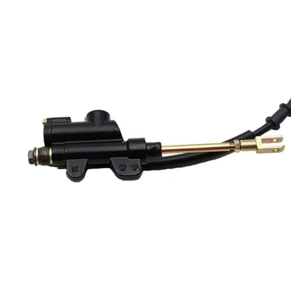 PRO BAT 12mm/0.47" Hydraulic Rear Disc Brake Caliper System w/Brakd Pad - color: Golden, size: 12mm