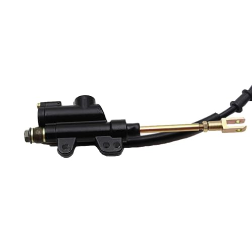 PRO BAT 12mm/0.47" Hydraulic Rear Disc Brake Caliper System w/Brakd Pad - color: Golden, size: 12mm