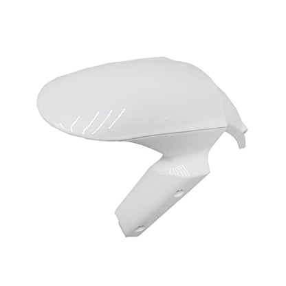 White Black Fairing for Kawasaki ZX6R 2013 14 15 16-2018 Injection Bodywork - color: White Black