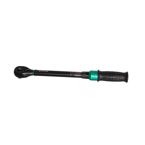 3/8-Inch Drive Click Torque Wrench, 5–45 ft-lb (6.8–61 Nm), ±3% Accuracy, 90-Tooth Ratchet, Dual-Direction, Chrome Vanadium Steel, Includes Storage Case - size: 3/8 5–45 ft-lb