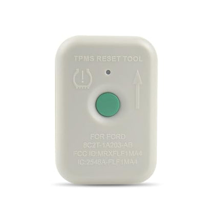 1 PC TPMS Relearn Tool, Car Tire Pressure Resetter, Pressure Monitor Activation Reset Tool, OEM Part Number 8C2T-1A203-AB Compatible with Ford Series Models (White)