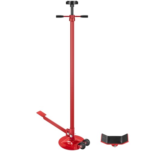 SPECSTAR Movable Underhoist Support Stand 3/4 Ton Pole Jack with Foot Pedal - style: With Foot Pedal