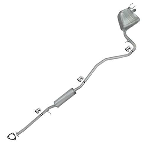 Exhaust Muffler Assembly Compatible for 2017 Honda Civic 2.0L | Direct Fit | Northeastern Exhaust | Free Gasket and Sleeve Included | Automotive Replacement Part