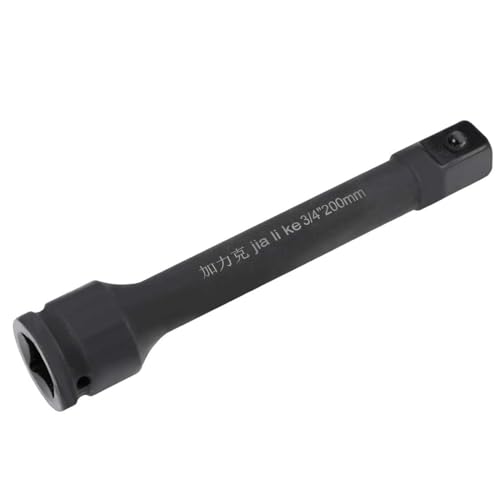 TOP-VIGOR 3/4" Drive Impact Extension Bar 8" Length Square Drive CR-MO Steel for Air Impact Wrenches, Impact driver, Torque Wrench, power Drill, Breaker Bars, Ratchets - size: 3/4" x 8"