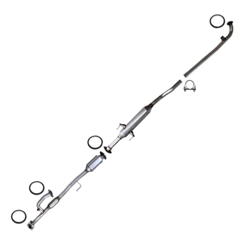 Northeastern Exhaust Stainless Steel Catalytic Resonator Kit Compatible for 2003-2006 ES300 Camry 3.0L
