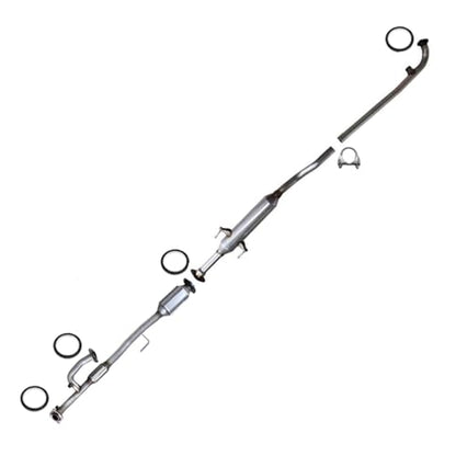 Northeastern Exhaust Stainless Steel Catalytic Resonator Kit Compatible for 2003-2006 ES300 Camry 3.0L