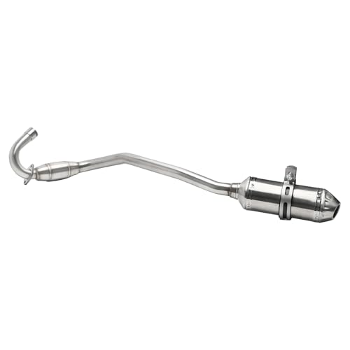 38mm 1.5" Racing Exhaust Pipe and Muffler Full System for CRF70F CRF70 XR70 CRF 70 CRF110F Motorcycle Dirt Pit Bikes 70cc 90cc 110cc 125cc 140cc 150cc SSR Apollo RFZ 140 Thumpstar Taotao DB17