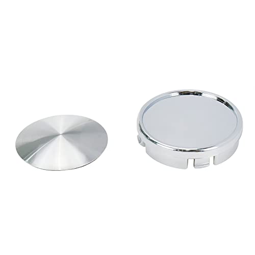Modengzhe 4PCS Wheel Center Caps, 64mm Wheel Rim Hub Center Covers - color: Silver, size: Outer 64 mm, Inner 64 mm