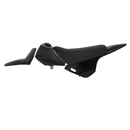 JFG RACING PW80 Plastics Kit,Dirt Bike Mini Bike Rear Fender for PW80,Black