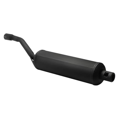 38mm Exhaust Muffler Pipe for 150cc-250cc Vertical Engine ATV Quad Buggy – 1.5 Inch Slip-On Silencer for 200cc 250cc Dirt Bike Go Kart TaoTao Coolster SSR