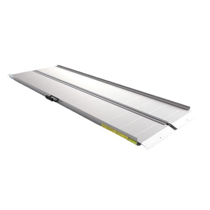 EZ-Access Traverse Aluminum Singlefold Folding Ramp, Silver, 8 ft, ATVs - size: 8 Foot, style: Singlefold