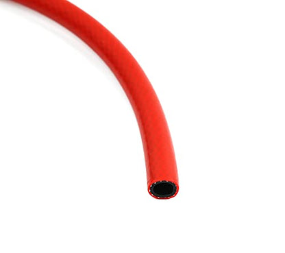 TenKe 5ft Universal High Temperature 1-Ply Reinforced 13mm 1/2" ID Heater Hose Silicone Vacuum Hose Tubing (5ft 13mm Red) - color: 5ft ( Red), size: 13mm