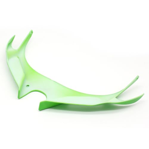 Motorcycle Front Fairing Aerodynamic Wing Cover for Kawasaki Ninja 400 2018 2019 2020 2021 2022 2023 (Green) - color: Green