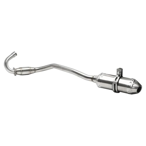 38mm 1.5" Racing Exhaust Pipe and Muffler Full System for CRF70F CRF70 XR70 CRF 70 CRF110F Motorcycle Dirt Pit Bikes 70cc 90cc 110cc 125cc 140cc 150cc SSR Apollo RFZ 140 Thumpstar Taotao DB17