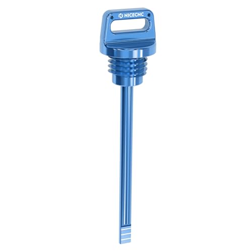 NICECNC Engines Oil Level Dipstick T6 Aluminum Blue - color: blue