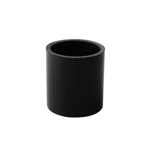 Straight ID 2.25"(57mm) Elbow Silicone Hose Intake Intercooler Coupler 2 1/4 inch Pipe,Length 76mm One Leg,4-Ply Thickness 5.4 mm - size: ID57(2.25")