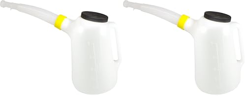 WirthCo 94367 Measuring Container, 5 Liter (Pack of 2) - size: 5 Quarts (Pack of 2)