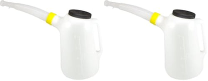 WirthCo 94367 Measuring Container, 5 Liter (Pack of 2) - size: 5 Quarts (Pack of 2)