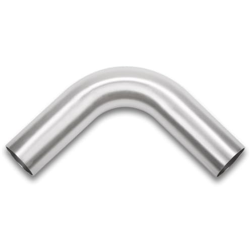 90 Degree Elbow 2 Inch 51mm OD Aluminum Intercooler Pipe Piping Air Intake Tube, 1.5D Radius, Brushed Finish - color: 90 Degree - 1PC, size: OD: 2" (51mm)