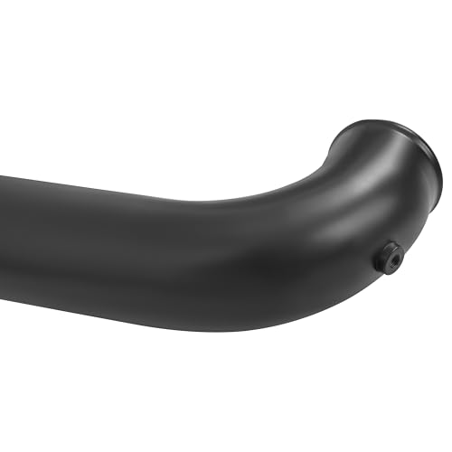 KUAFU Intercooler Pipe and Boot Kit Compatible with 11-16 Silverado Sierra - color: Black