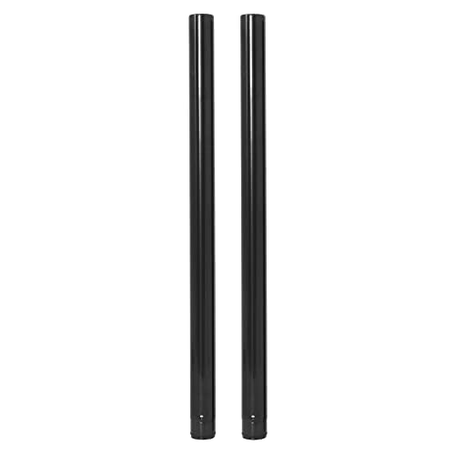 TOFR 39mm Fork Tubes for Harley Sportser XL 883 1200 OEM 45395-09 46218-05 - color: Black, size: 24 4/5"
