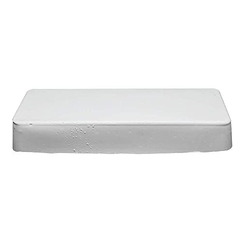 Benchmark Abrasives Buffing Compound for Polishing Removing Scratches on Soft Metals Aluminum Gold Silver Copper Ferrous Non-Ferrous Materials, 1 Pound Bar (White Rouge) - style: White Rouge