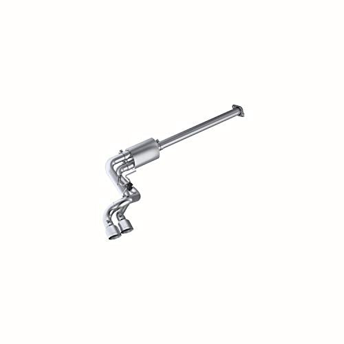MBRP S5261409 Exhaust System Cat Back (2009-2014 Ford F150 3" Pre-Axle Dual Outlet, T409) - color: T409