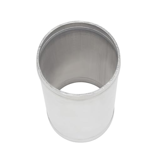 YSIL 2.5" OD Intercooler Pipe Air Intake Tube 4.72"/120mm Straight Aluminum - size: OD: 2.5"(63mm)