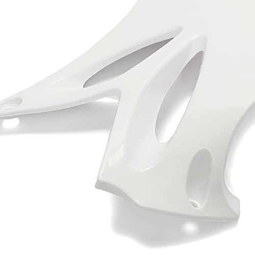 Kojem Fairing Fender Fairing Body kit Compatible with YZ85 02-14 Dirt Bike - size: White