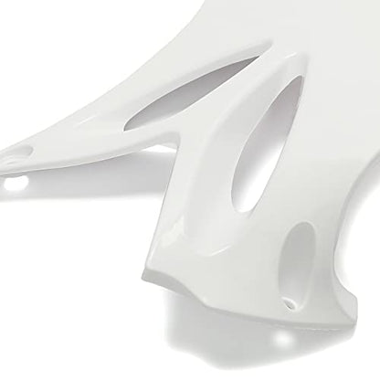 Kojem Fairing Fender Fairing Body kit Compatible with YZ85 02-14 Dirt Bike - size: White