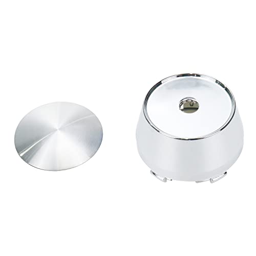 Modengzhe 4PCS Wheel Center Caps, 60mm Wheel Rim Hub Center Covers (Silver) - color: Silver
