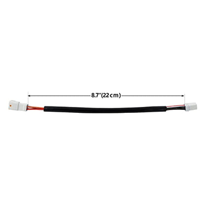 TCT-MOTORPARTS 10" Electronic Throttle Handlebar Wire Extension Fit For Harley Touring Street Electra Road Glide Ultra Limited Freewheeler 2017-2023 - size: 10" Handlebar Wire Extension
