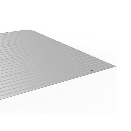 EZ-ACCESS Transitions Modular Entry Ramp, Self Supporting, Aluminum, 4 in - size: 4 Inch